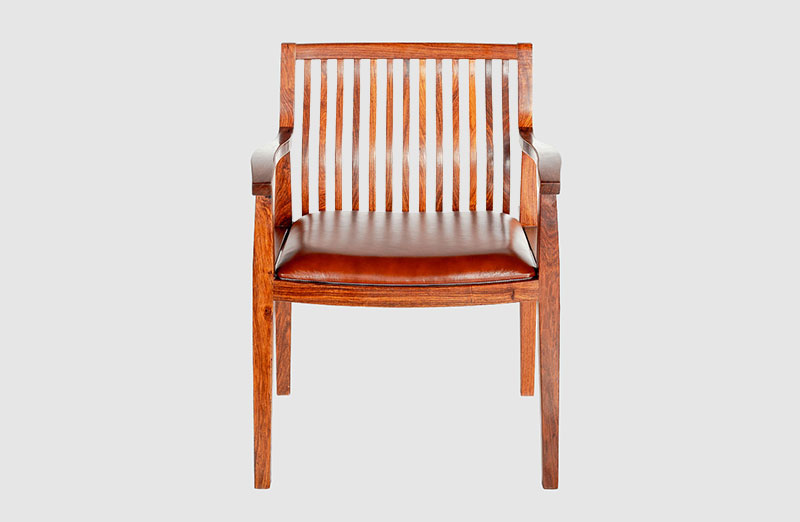 信阳中式实木大方椅家具效果图